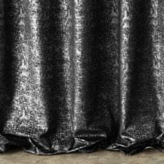 DESIGN 91 Zatemňovací záves s riasiacou páskou - Cypr, čierny 140 x 270 cm
