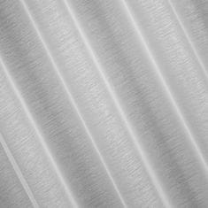 DESIGN 91 Hotová záclona s riasiacou páskou - Belissa biela, š. 1,4 m x d. 3 m