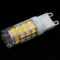 LUMILED 5x LED žiarovka G9 CAPSULE 5W = 40W 460lm 4000K Neutrálna biela 360°