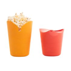 Northix 2x skladacie misky na popcorn do mikrovlnnej rúry 
