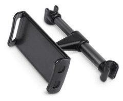 MXM Výsuvný držiak na tablet/mobil do auta medzi operadlo sedadla - čierny