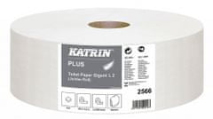Katrin Papier toaletný JUMBO Plus 280 mm, 2-vrstvový, biely / 6 ks 
