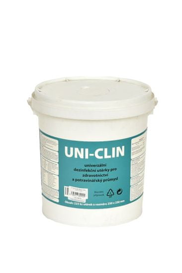 Clinell Zvlhčené dezinfekčné utierky UNI-CLIN 225