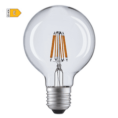 Diolamp LED Globe Filament žiarovka číra G80 10W/230V/E27/2700K/1220Lm/360°