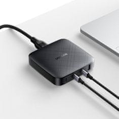 Ugreen CD226 nabíjačka 3x USB-C / USB 100W PD, čierna