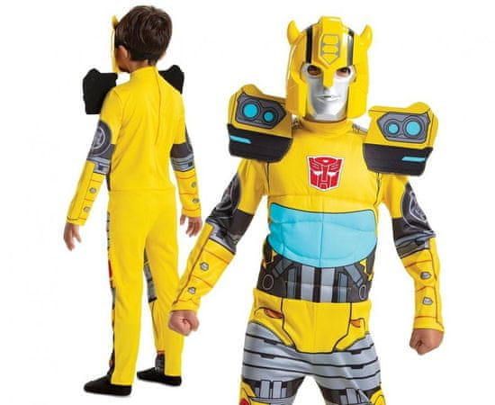GoDan Detský kostým Bumblebee - Transformers Veľkosť deti: M 7-8r