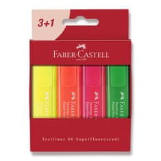 Faber-Castell Zvýrazňovač Textliner 46 4 kusy