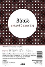 Pureway BLACK sypaný čierny čaj Pureway, 60 g