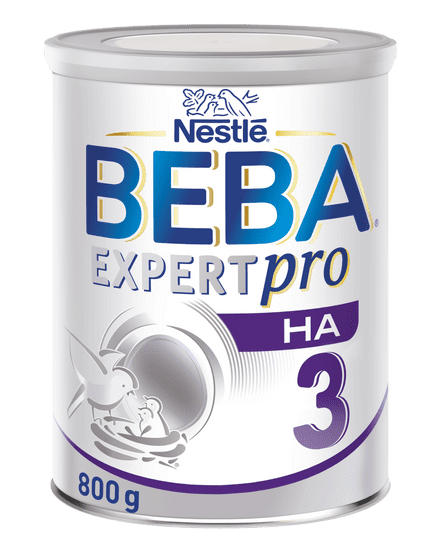 BEBA EXPERT pre HA 3 batoľacie mlieko, 800 g