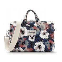 BB-Shop Canvaslife námornícka modrá taška na notebook 13' 14" Camellia Flowers