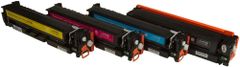 TonerPartner PREMIUM MultiPack HP CF540A, CF541A, CF542A, CF543A - Toner, black + color (čierny + farebný)