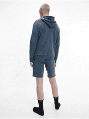 Calvin Klein Mikiny s kapucou pre mužov Calvin Klein - tmavomodrá, sivá M