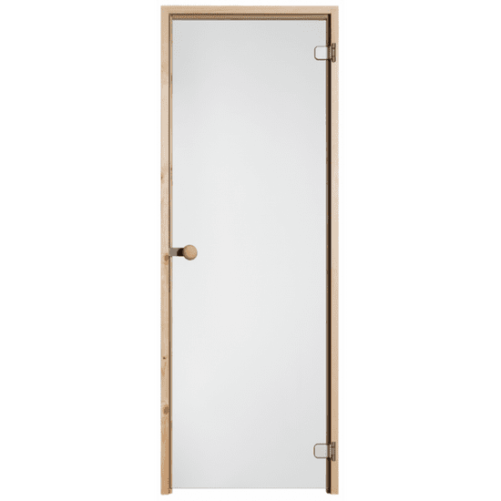 Vihtan Vihtan dvere do sauny Limited, celosklenené číre 7X19, rám borovica