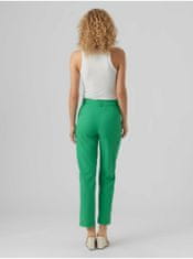 Vero Moda Zelené dámske nohavice VERO MODA Zelda 34/32
