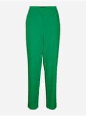 Vero Moda Zelené dámske nohavice VERO MODA Zelda 34/32