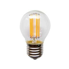 Diolamp Retro LED Mini Globe Filament žiarovka číra P45 4W/230V/E27/4000K/410Lm/360°