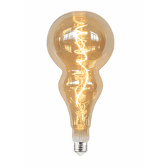 Diolamp Retro LED Filament žiarovka Elipsa Amber Decor Idris 5W/230V/E27/2700K/330Lm/360°/DIM