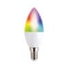 LED SMART WIFI žiarovka C37 5W/E14/230V/RGB+CCT/400Lm/120°/Dim/A+