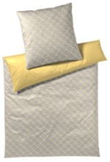 JOOP! Súprava posteľnej bielizne JOOP! CORNFLOWER DOUBLE 2 x 70 x 90 cm a 200 x 220 cm, žltá