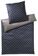 JOOP! Súprava posteľnej bielizne JOOP! CORNFLOWER DOUBLE 70 x 90 cm a 140 x 200 cm, tmavo modrá
