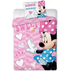 FARO Obliečky do detskej postieľky Sweet Minnie Mouse