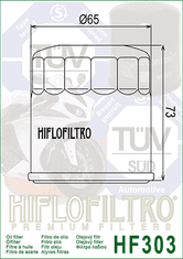 Hiflofiltro Olejový filter HF303C chróm