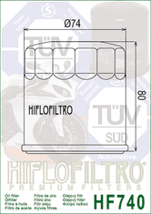 Hiflofiltro Olejový filter HF740