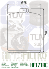 Hiflofiltro Olejový filter HF171BRC Racing