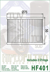 Hiflofiltro Olejový filter HF401