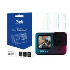 3MK 4x Sklo na kameru 3mk pre GoPro Hero 11/Hero 10/Hero 9 - Transparentná KP24576