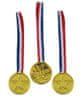 Víťazné medaile 24ks plastové