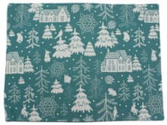 Home Elements  Textilní prostírání 33 x 45 cm, Zimní les