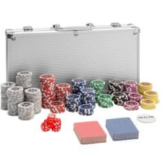 tectake Poker set vr. hliníkového kufríka