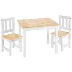 tectake Detská zostava ALICE dve stoličky a stôl