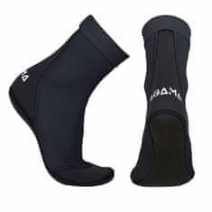AGAMA Neoprénové ponožky BEACH 1,5 mm 2XL 44/45 čierná