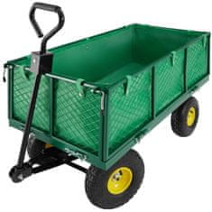 tectake Záhradný prepravný vozík 550 kg