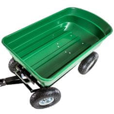 tectake Záhradný prepravný vozík sklopný 300 kg