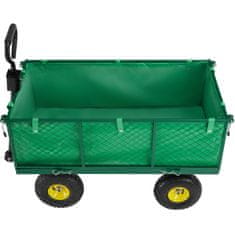 tectake Záhradný prepravný vozík 550 kg