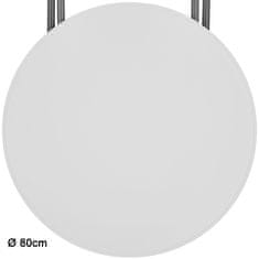 tectake Barový stolík skladací oceľový Ø80cm