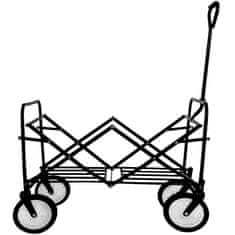 tectake Záhradný prepravný vozík skladací