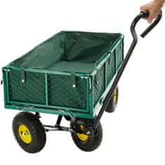 tectake Záhradný prepravný vozík 350 kg