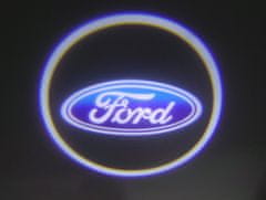 motoLEDy LED projektor s logom Ford na dverách sada 2 ks