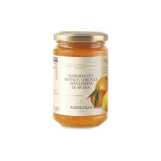 Sicílsky džem z citrusových plodov - pomaranče, citróny a mandarínky zo Sicílie "Marmelatta Arance, Limoni e Mandarini di Sicilia" Agrisicilia