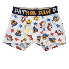 Eplusm Chlapčenské boxerky Paw Patrol 2 ks 122–128 / 7–8 rokov modrá, biela
