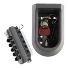 Rottner Key Keeper bezpečnostná schránka na kľúč čierna | Mechanický kombinačný zámok | 6.5 x 10.5 x 5.5 cm