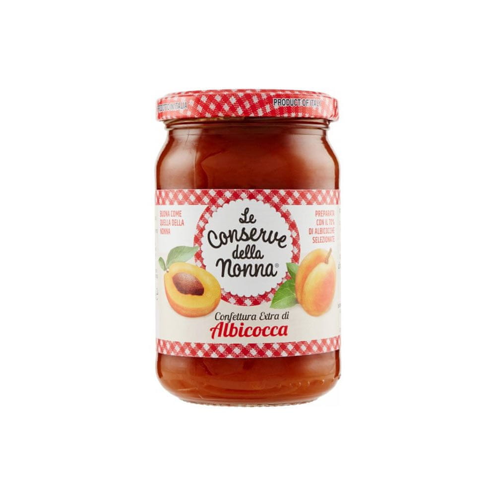 Conserve della Nonna Vlašská Konfitura Premium z Moreli "Extra marhuľový džem | Ovocie 100% talianske"