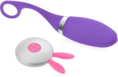 XSARA Vibrační vajíčko s ovladačem vaginální a anální masažér - 12 funkcí - 72605090