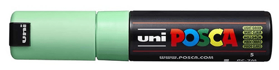 Uni-ball POSCA akrylový popisovač / svetlo zelený 4,5-5,5 mm