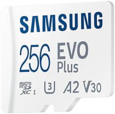 SAMSUNG EVO Plus SDXC 256GB UHS-I (Class 10) + adaptér (MB-MC256KA/EU)