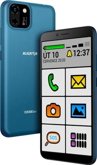 Aligator S5550 sanior, 2GB/16GB, Blue